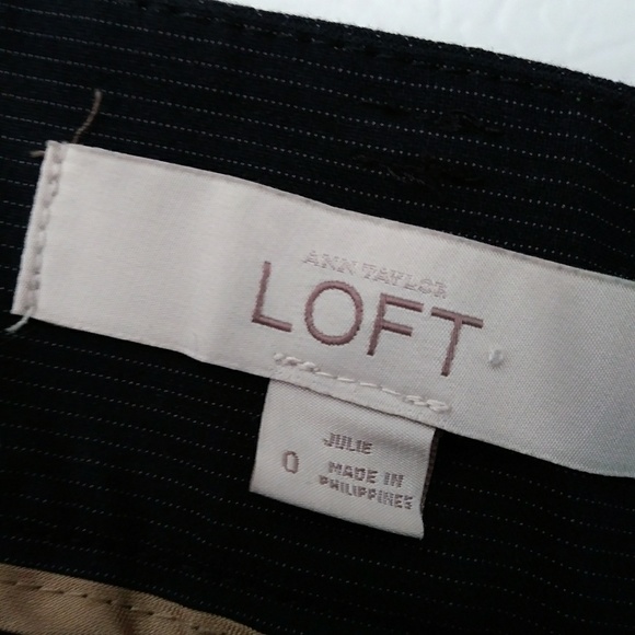Ann Taylor LOFT Pinstripe Pants - Picture 3 of 3